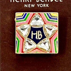 Henri Bendel Star "HB" Scarf Pin *Brand New